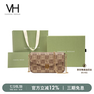 VANESSA HOGAN【七夕禮物】VH女包山茶花信封包高級感包包老花鏈條包單肩斜挎包