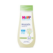 喜寶（HiPP）嬰幼兒有機杏仁油保濕霜低敏植萃有機 兒童保濕面霜潤膚霜 清爽型 新生兒寶寶撫觸油200ml/瓶