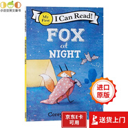 98元5件 英文原版繪本 Fox at Night I Can Read My First階段