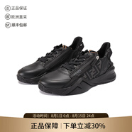 芬迪（FENDI）新品 男士FF提花裝飾FLOW厚底休閑運動鞋跑步鞋七夕禮物男 7E1392 AJZH F1DV5 黑色多色 40 /品牌原碼 6