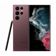 三星（SAMSUNG）Galaxy S22 Ultra 旗艦大屏智能手機(jī)6.8英寸 1億像素100倍變焦 庫存初代演唱會(huì)神機(jī)4000萬像素美顏 緋影紅 8+128G 美版（單卡） 原生安卓（刷國內(nèi)系統(tǒng)