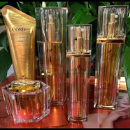 永九美面霜眼霜香港i方化妝品套盒溶紋素水乳精華洗面奶化妝品套裝 蟲(chóng)草靈芝貴婦煥顏套裝