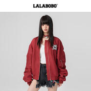 拉拉波波（LALABOBO）LALABOBO/小熊外套/LBEA-WSJW12 紅色 S