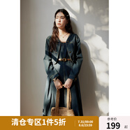 獨(dú)束大碼女裝復(fù)古牛仔外套吊帶裙兩件套女春裝新款休閑牛仔時(shí)尚套裝 深復(fù)古藍(lán) M (尺碼：1) (尺碼：1)