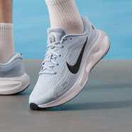 耐克（NIKE）跑步鞋男JOURNEY RUN夏季新款網(wǎng)布透氣跑鞋復古防滑公路鞋 淺軍械藍/白金色 39