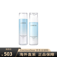 蘭芝（LANEIGE）水酷護膚套裝保濕補水 清盈水乳