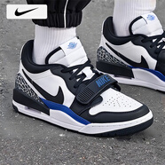 耐克（NIKE）男鞋 25春季新款JA 2運(yùn)動鞋戶外休閑鞋訓(xùn)練板鞋透氣籃球鞋子男 【AIR MAX氣墊】114-白藍(lán)/曬圖退10 45