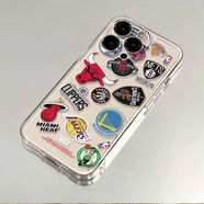 旭杉斯NBA隊(duì)標(biāo)籃球潮VIVOIQOONEO9Pro手機(jī)殼7SE透明11/9/12 IQOONEO5S