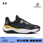安德瑪（UNDERARMOUR）庫里Curry Splash 24 AP男女情侶運動籃球鞋3027262 黑色001 40