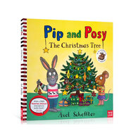 英文原版 Pip and Posy波西和皮普全套10冊小小聰明豆 名家繪本Axel Scheffler與咕嚕牛繪者兒童啟蒙The Snowy Day【送音頻】 波西和皮普：圣誕樹