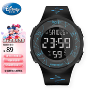 迪士尼（Disney）松松聯(lián)名運動(dòng)電子表夜光防水手表小學(xué)初高中學(xué)生兒童生日禮物