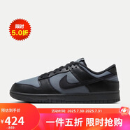 耐克男子運(yùn)動(dòng)板鞋NIKE DUNK LOW RETRO SE運(yùn)動(dòng)鞋 FZ3052-001黑灰42.5