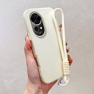 屹川（YICHUAN）適用華為nova13/pro手機殼 全包硅膠防摔新款簡(jiǎn)約高級感純色二合一果凍殼保護套女款  【白色】二合一果凍殼-可夾照片-贈保護膜+掛繩 華為nova13