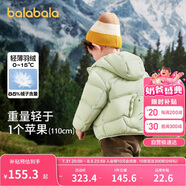 巴拉巴拉童裝男童羽絨服小童衣服兒童三防輕薄外套2023女童潮