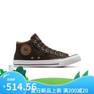 匡威（Converse）匡威莫爾登AllStar男中幫板鞋美拉德棕色 A06605C 41.5
