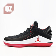 耐克（NIKE）AJ32low喬32籃球鞋AH3347-101100 AH3348001105007 沒(méi)有鞋盒黑紅 AA1256-001 42.5