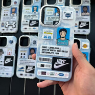 MPPMCK防摔NBA手機殼蘋(píng)果華為籃球手機殼個(gè)性包布料牛仔保護殼球庫里 科比 其他型號請聯(lián)系客服備注