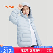 安踏兒童羽絨服男女大童小童2024冬季加絨保暖輕薄羽絨外套A72447907