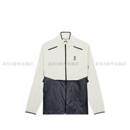 昂跑（On）第二代WeatherJacket2男款輕量防護跑步夾克 Silver  Eclipse 銀  日食黑 XS