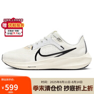 耐克NIKE跑步鞋女子飛馬40緩震PEGASUS 40運動鞋DV3854-104白37.5