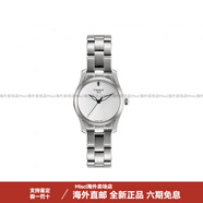 天梭（TISSOT）石英機(jī)芯30米防水女表瑞表白色表盤精鋼表殼精鋼表帶 白盤鋼帶 常規(guī)表盒