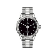 帝舵（TUDOR）風(fēng)尚 瑞士手表 鋼帶黑盤(pán) 機械女表 34mm m12310-0003