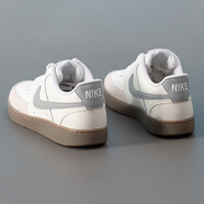 耐克（NIKE）男鞋板鞋 2025新款夏季時(shí)尚運(yùn)動(dòng)鞋舒適耐磨低幫運(yùn)動(dòng)休閑鞋滑板鞋 COURT VISION/灰白 42.5