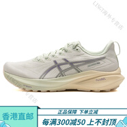 亞瑟士（asics）官方旗艦新款女鞋黑武士GT2000 13跑步鞋12代支撐 13代夜跑版白色_銀色1012B878-10 38