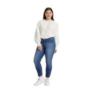 李維斯（Levi's）李維斯女牛仔褲 高腰小腳褲修身休閑褲日常穿搭逛街購物 Lapis Gallop 均碼 |20W