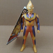 靈動(dòng)創(chuàng  )想（LDCX）正版靈動(dòng)奧特曼軟膠玩具可動(dòng)兒童男孩小怪獸全套 奧特曼-閃耀迪迦