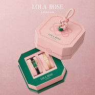 LOLA ROSE羅拉玫瑰蠻腰小綠表鋼帶套裝女士手表女節(jié)日禮物送女友生日禮物女