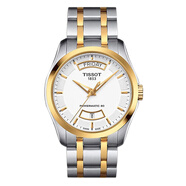 天梭（TISSOT）手表男經(jīng)典機械表鋼帶男表 T035.407.22.011.01