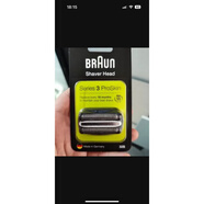 博朗（BRAUN）德國博朗電動(dòng)剃須刀3系300s/3000s男士兩用充電便攜往復(fù)式可水洗 32s刀頭(銀色)