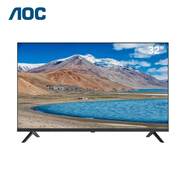 冠捷AOC 32吋監(jiān)控顯示器 32M6電視 內(nèi)置音箱 顯示器 黑色