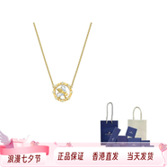 施華洛世奇（SWAROVSKI）BeeAQueen蜜蜂元素輕靈之姿合金/鍍金/鍍銀項(xiàng)鏈女七夕情人節(jié)禮物 金色 F 品牌原盒原袋