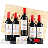 CANIS FAMILIARIS布多格 法國(guó)原瓶進(jìn)口紅酒 杜佩干紅葡萄酒 750ml*6支禮盒整箱裝