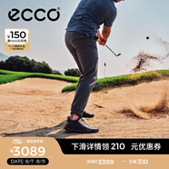愛步（ECCO）BIOM高爾夫男鞋 夏季Golf球鞋運動鞋男 健步C4 130424 黑色13042401001 45