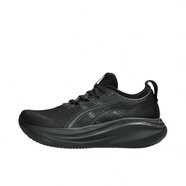 亞瑟士（asics）Gel-Nimbus27防滑耐磨緩震回彈輕便跑鞋1011B958 女款黑色1012B753-001 現(xiàn)貨 39.5