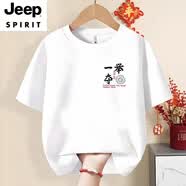 JEEP SPIRIT決戰(zhàn)中考高考紅色T恤金榜題名短袖中考必勝考衣服畢業(yè)班服新款 白色一舉奪魁胸標(biāo) 2XL x 短.袖