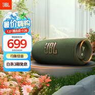 JBL FLIP6 音樂萬花筒六代 便攜藍牙音箱 防水防塵 賽道揚聲器 獨立高音單元 戶外音響 淀墨綠 