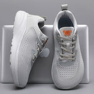 喬丹格蘭（JOEDONGOLAN）喬丹新款大碼寬腳鞋夏季男女百搭單網(wǎng)透氣回彈軟底加肥加高寬楦運動(dòng)跑步鞋百搭休閑 灰色A55【回彈軟底+透氣+寬頭】 36