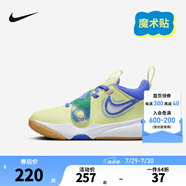 NIKE 耐克兒童籃球運(yùn)動(dòng)鞋TEAM HUSTLE D12魔術(shù)貼易穿脫男女童實(shí)戰(zhàn)球鞋 FN6677-300（HUSTLE D 11） 29.5 【建議腳長(zhǎng)18cm】