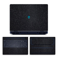 咔咔魚外星人星艦16 16X貼膜/貼紙16英寸Alienware游戲筆記本電腦機身鍵盤屏幕保護膜 黑色星光磨砂 A面