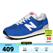 NEWBALANCE男女運(yùn)動鞋2024新款574系列復(fù)古休輕便透氣跑步鞋 U574WL2 40.5