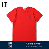 PLAY COMME DES GARCONS CDG IT 川久保玲女裝短袖T恤秋 RDX/紅色 L
