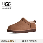UGG秋季新款女士時尚舒適休閑經(jīng)典超迷你雪地靴明星同款 1173891 RYK | 淺橡棕色 36