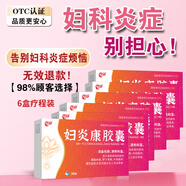 婦炎康膠囊 婦科消炎藥 治多種婦科炎癥陰道炎附件炎盆腔炎小肚子墜痛吃的消炎藥白帶多黃異味外陰瘙癢 6盒 告別婦科炎癥煩惱【98%顧客選擇】