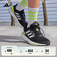 adidas PUREBOOST 22隨心暢跑舒適體測跑鞋男子阿迪達斯官方 黑色/黃色/白色   41