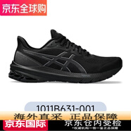 asicsGT1000 12穩(wěn)定支撐男跑鞋透氣黑武士馬拉松運動鞋  .5 1011B631-001 黑武士 39.5
