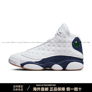 耐克（NIKE）AirJordan13白藍色男子運動(dòng)休閑復古潮流中幫籃球鞋 414571-140 男款 現貨 42